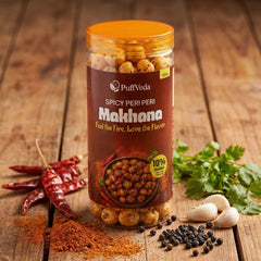 Puffveda Spice Peri Peri Roasted Makhana