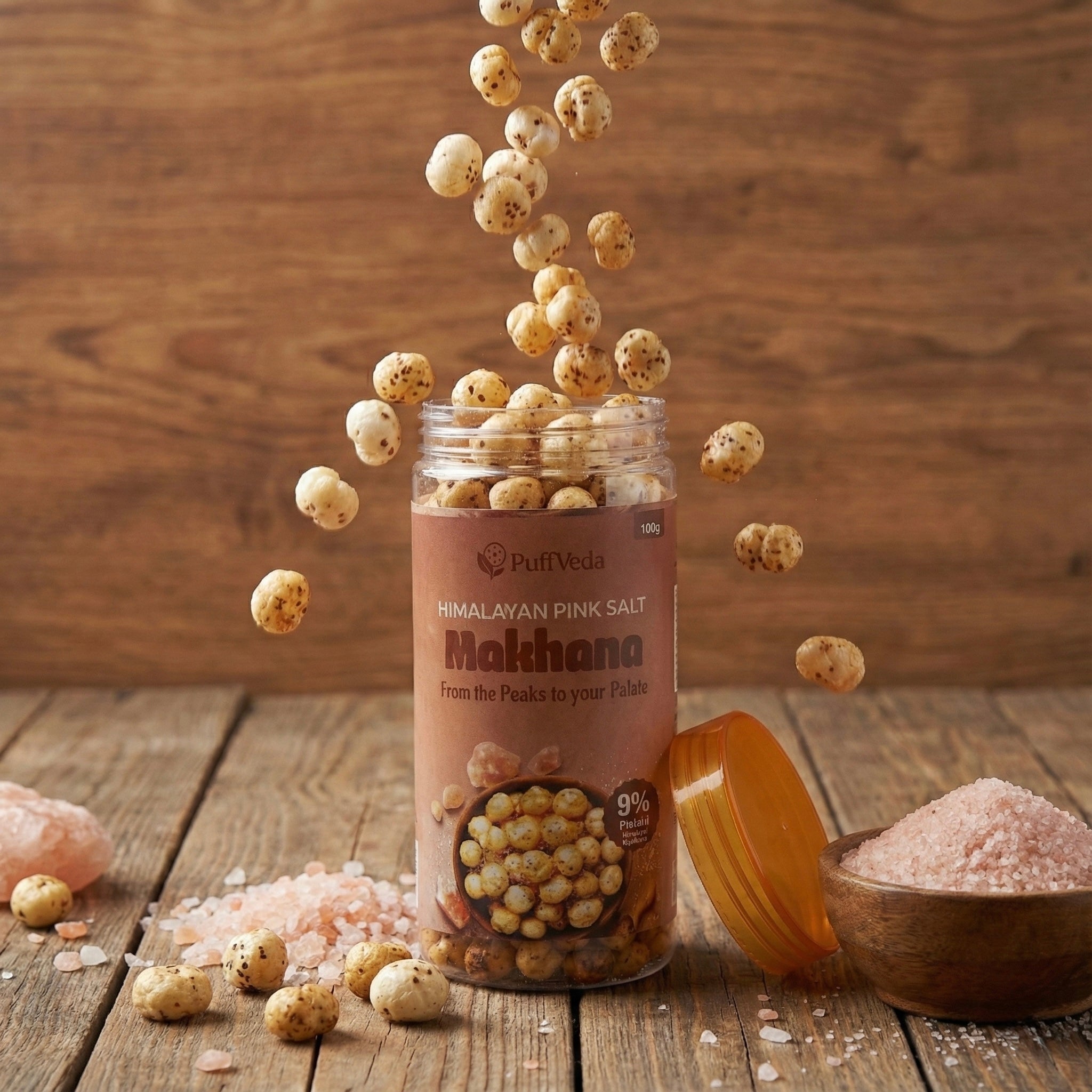 Himalayan Pink Salt Roasted Makhana