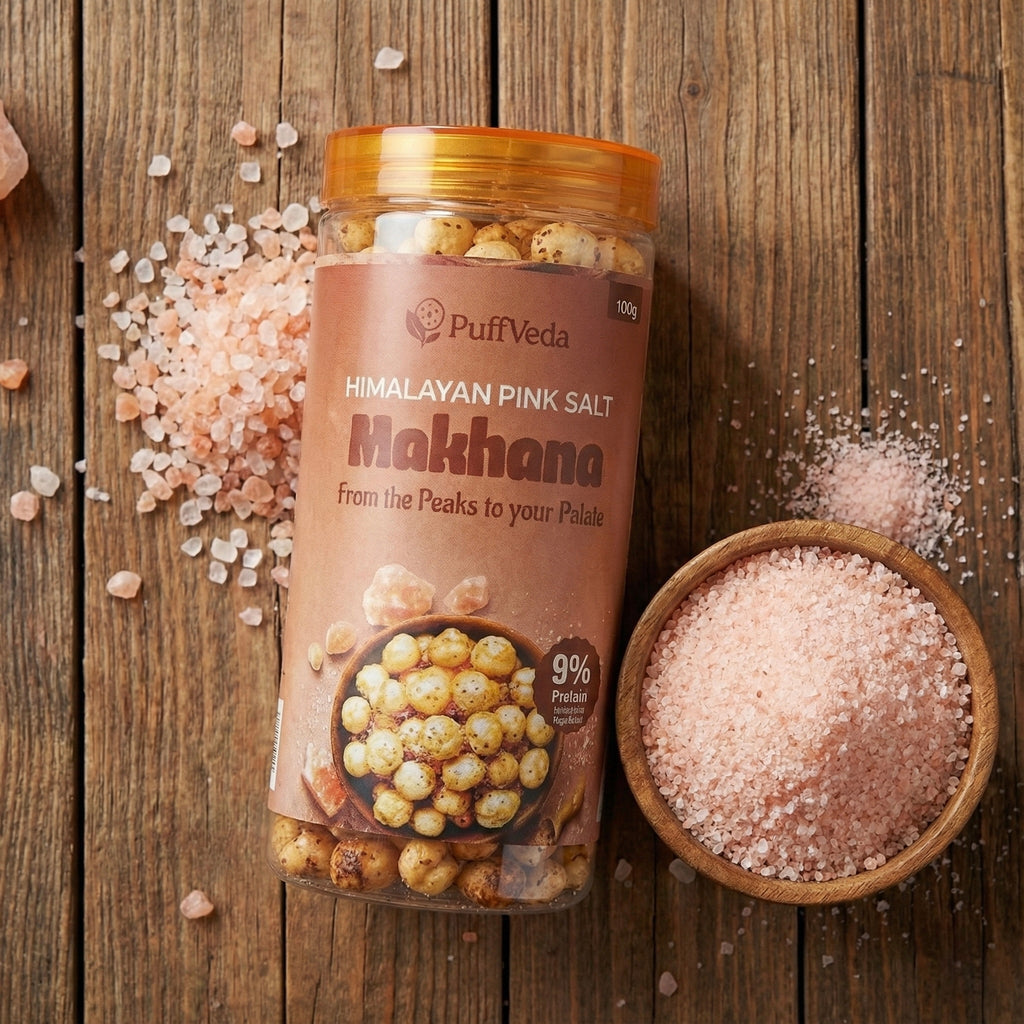 Himalayan Pink Salt Roasted Makhana
