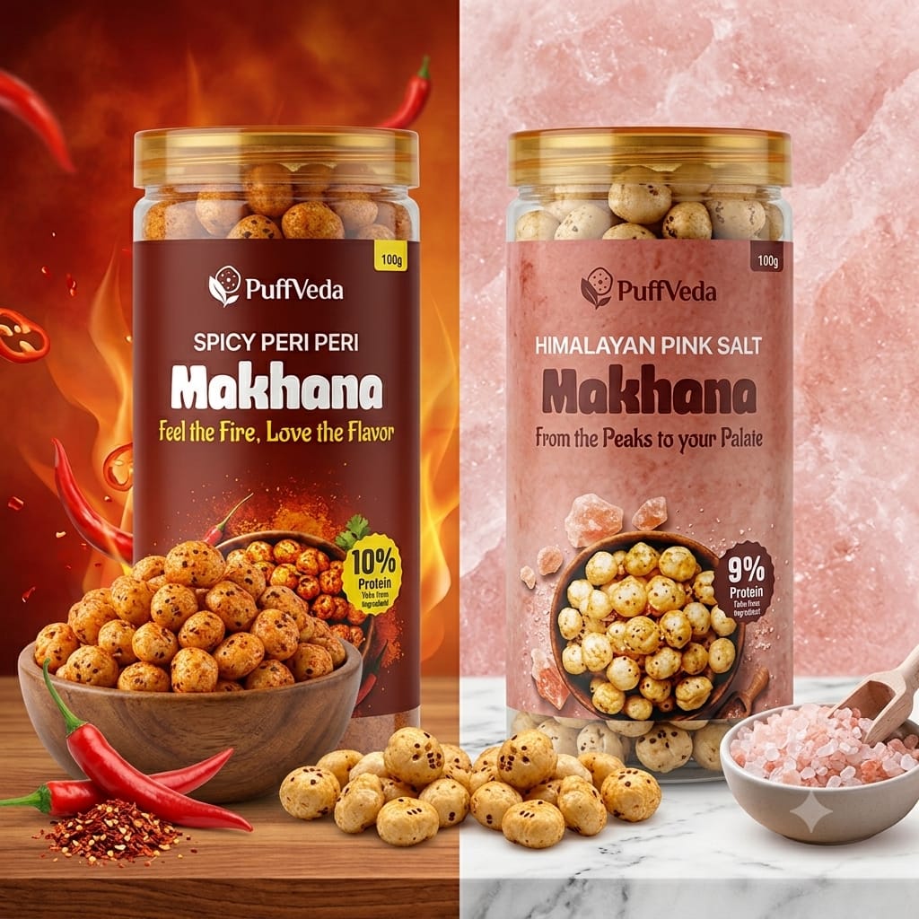 Peri Peri + Pink Salt Combo Roasted Makhana