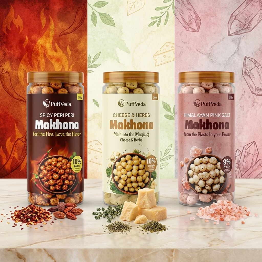 Classic Trio Roasted Makhana