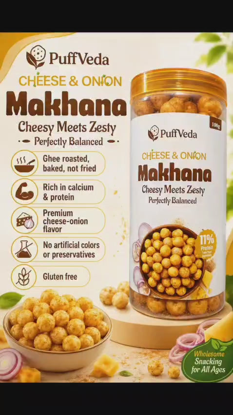 Cheese & Onion Roasted Makhana